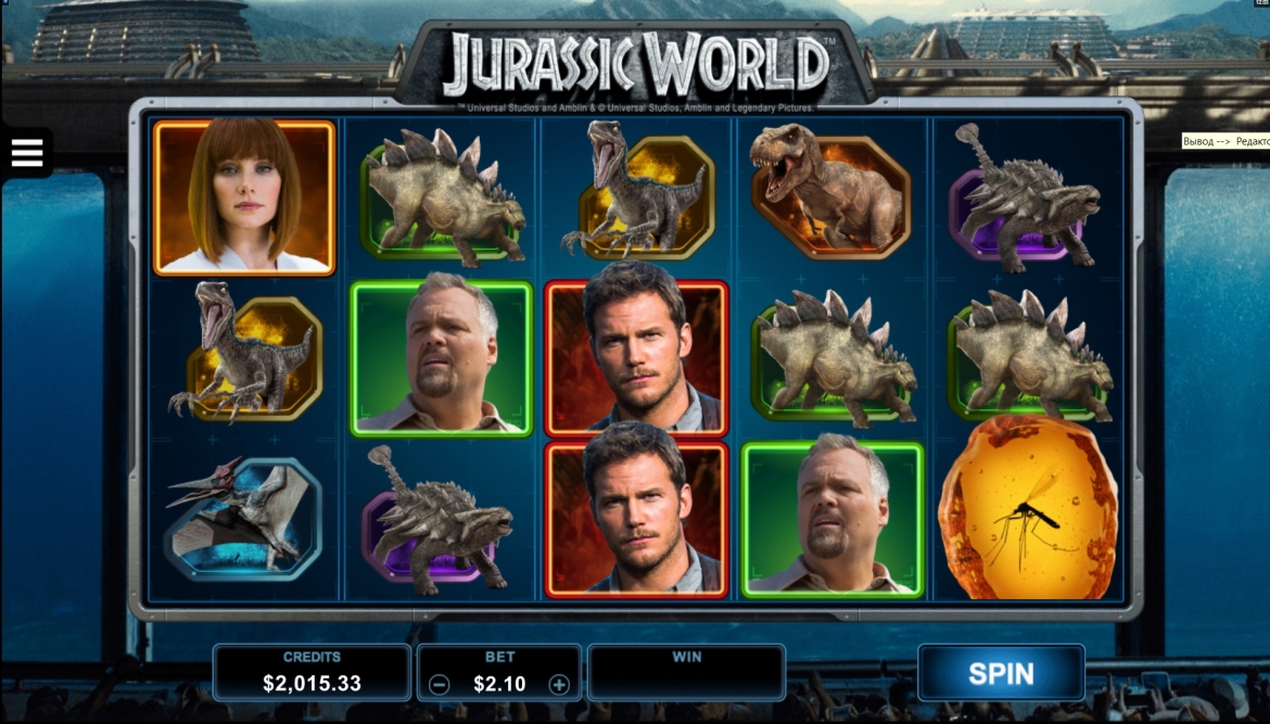 Jurassic World slot